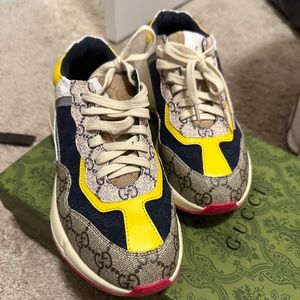 Gucci Rhython sneakers size 7 EUR 38